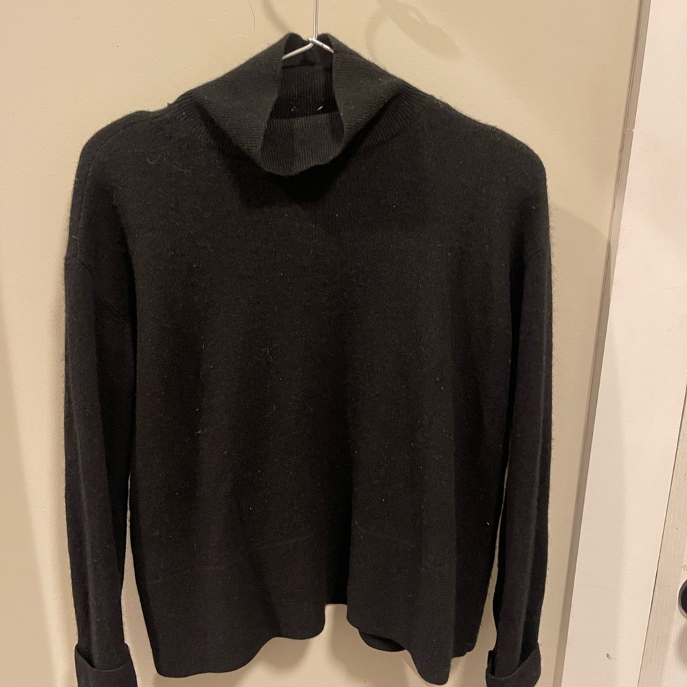 Everlane Black Turtleneck Sweater